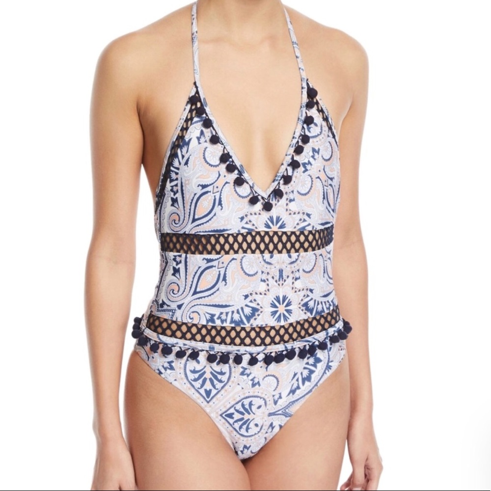 Revolve Tularosa Paisley One Piece Swimsuit